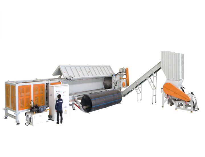 Jwell DYSSG Pipe Crusher and shredder Unit
