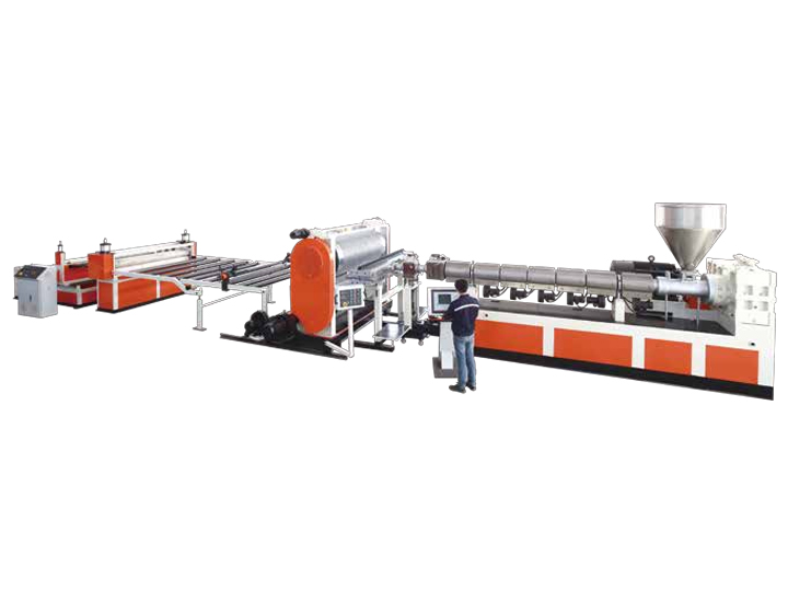 Wetter Drainage Sheet Extrusion Line