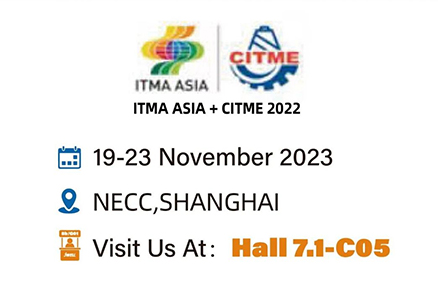 Jwell Machinery sincerely invites you to the ITMA ASIA+CITME